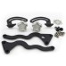 RP8830-1005 Motorcycle Windshield Support Holder Windscreen Strengthen Bracket Kits for BMW R1200GS LC 2013-2018 R1200GS ADV 2014-2018 R1250GS /ADV 2019-2023
