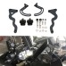 RP8830-1005 Motorcycle Windshield Support Holder Windscreen Strengthen Bracket Kits for BMW R1200GS LC 2013-2018 R1200GS ADV 2014-2018 R1250GS /ADV 2019-2023