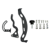 RP8830-1007B Windscreen Strengthen Bracket Kits for BMW R1200GS LC 2013-2018 R1200GS ADV 2014-2018 R1250GS /ADV 2019-2023