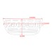 RP1060-2011 Motorcycle Radiator Grille Guard Protector Cover for BMW R1200GS ADV 2005-2013 R1200GS 2003-2012