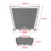 RP1060-2104B Motorcycle Radiator Grille Guard Protector Cover for BMW S1000RR S1000XR S1000R M1000R
