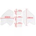 RP0920-3077B Motorcycle Traction Tank Pad Protector for BMW R1200GS Adventure 2014-2018 BMW R1250GS Adventure 2019-2023