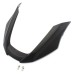 RP0940-1025B Motorcycle Black Plastic Front Fender Beak Extension Upper Mudguard for BMW R1200GS 2008-2012