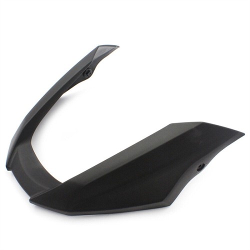 RP0940-1025B Motorcycle Black Plastic Front Fender Beak Extension Upper Mudguard for BMW R1200GS 2008-2012