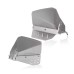 RP0940-2041 Motorcycle Foot Feet Mud Splash Guard Plate Cover Protector for BMW R1200GS LC 2013-2018 BMW R1200GS LC ADV 2014-2018 BMW R1250GS LC 2019-2023 BMW R1250GS LC ADV 2019-2023