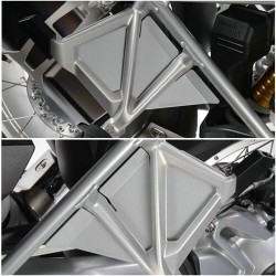 RP0940-2042S Motorcycle Rear Seat Foot Pedal Mudguard Fender Recess Cover for BMW R1200GS LC 2013-2018 BMW R1200GS LC ADV 2014-2018 BMW R1250GS LC 2019-2023 BMW R1250GS LC ADV 2019-2023