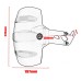 RP0940-7002B Motorcycle Wheel Fender Rear Hugger Mudguard for BMW G310GS 2017-Later