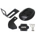 RP0940-7003B Motorcycle Wheel Fender Rear Hugger Mudguard for BMW F650GS 2008-2012 BMW F700GS 2012-2018 BMW F800GS 2008-2018 BMW F800GS Adventure 2014-2018
