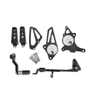 RP0420-2071 RearSet Footrests Driver Foot Rest Pegs Pedals Rear Set for BMW R nineT R9T 2014-2023