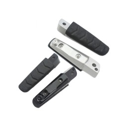 RP0440-1029 Motorcycle Rear Pedals Footrests Foot Pegs for BMW R nineT 2014-2023