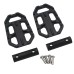 RP0440-1031 Billet Wide Foot Pegs Pedals Scrambler Rest Footpegs for BMW G310GS R1200GS/LS S1000XR F850GS F750GS R Nine T Scrambler