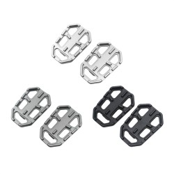 RP0440-1031 Billet Wide Foot Pegs Pedals Scrambler Rest Footpegs for BMW G310GS R1200GS/LS S1000XR F850GS F750GS R Nine T Scrambler