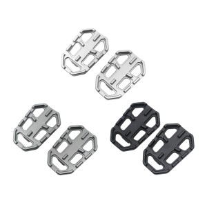 RP0440-1031 Billet Wide Foot Pegs Pedals Scrambler Rest Footpegs for BMW G310GS R1200GS/LS S1000XR F850GS F750GS R Nine T Scrambler