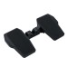 RP0440-1141B Rear Footrest Peg Pedal Rear Passenger Pedal Assembly for BMW R18B 2021-Later
