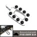RP0440-1142 Motorcycle Modified Front Footpegs Driver Pedal Pedals for BMW R18 2020-Later R18 B Bagger 2021-Later