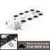 RP0440-1142 Motorcycle Modified Front Footpegs Driver Pedal Pedals for BMW R18 2020-Later R18 B Bagger 2021-Later