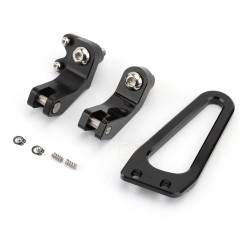 RP0440-2015B Rear Foot Rests Pegs Pedal Passenger Footpegs Mounting Kit for BMW R18 2020-Later BMW R18 Classic 2021-Later