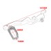 RP0460-1002S Adjustable Folding Gear Shifter Shift Pedal Lever for BMW R1200GS ADV 2014-2018 BMW R1250GS Adventure 2019-2024