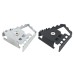 RP0460-2011S Motorcycle Rear Brake Pedal Step Tip Plate Enlarge Extende for BMW F650GS F700GS F750GS F800GS R1250 R1250GS R1200GS LC