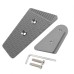 RP0460-2012 Rear Foot Brake Pedal Lever Peg Pad Enlarge Extension Plate for BMW R1200GS LC R1250GS R1200GS Adventure LC