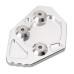 RP0480-1038 Motorcycle Side Stand Enlarge Plate Extension for BMW K1200S/K1200R 2009-2015 BMW K1300S 2004-2008