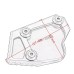 RP0480-1041 Motorcycle Side Stand Enlarge Plate Extension for BMW K1600GT/1600GTL 2011-2015
