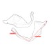 RP9940-2014 Motorcycle Handguard Extension for BMW R1200GS LC R 1200 GS ADV F800GS Adventure R1250GS F750GS F850GS