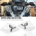 RP9940-2025 Shroud Windshield Windscreen Wind Deflector HandShield Handguard for BMW F750GS F850GS R1200GS LC R1250GS ADV LC