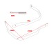 RP9940-2031B Motorcycle Hand Handle Protector for BMW R1200GSA R1250GSA R1250GS R1200GS LC Adventure