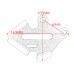 RP9940-7014 Front Brake Calliper Guard for BMW F750GS F850GS 2018-2023