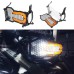RP6610-3014BO Headlight Guard Lens Cover Light Bracket Protection for BMW R1200GS LC 2013-2018 BMW R1200GS Adventure 2013-2018 BMW R1250GS 2019-2023 BMW R1250GS Adventure 2019-2024