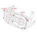 RP6610-3015 Headlight Protector for BMW R1200GS LC 2013-2018 BMW R1200GS Adventure 2013-2018 BMW R1250GS 2019-2023 BMW R1250GS Adventure 2019-2024
