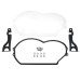RP6610-3017B Headlight Protector for BMW R1200GS 2003-2012 BMW R1200GS Adventure 2005-2013