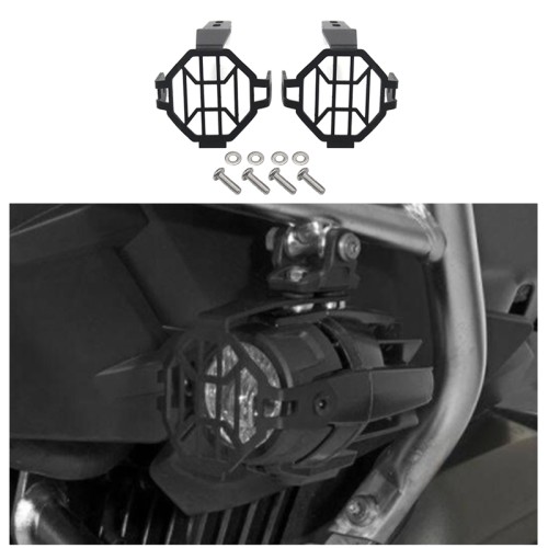 RP6610-3034B OEM Fog light Protector Guard grill for BMW R1200GS LC 2013-2018 BMW R1200GS LC ADV 2014-2018 BMW R1250GS LC 2019-2023 BMW R1250GS LC ADV 2019-2024 BMW F650GS 2008-2012 BMW F700GS 2012-2018   BMW F800GS 2008-2018 BMW F750GS F850GS 2018-2023