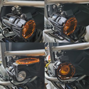 RP6610-3066BO Motorcycle Fog light Protector Guard grill for BMW R1200GS Adventure LC BMW R1250GS Adventure LC BMW S1000XR BMW F750GS F850GS BMW G310GS G310R