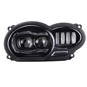 RP6611-2004 LED Front Headlight Projector Headlamp with White DRL kit for BMW R1200GS 2003-2012  BMW R1200GS Adv 2005-2013