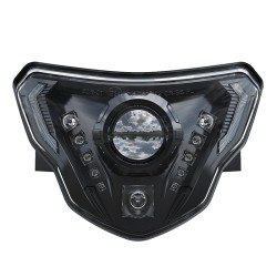 RP6611-2009B Motorcycle LED Front Headlight Projector Headlamp with White DRL kit for BMW G310R 2016-Later BMW G310GS 2017-Later