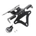 RP6630-1008B Motorcylce License Plate Holder LED lamp Rear license plate bracket for BMW S1000RR /HP4 2009-2018 BMW S1000R 2014-2020