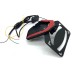 RP6630-1009B Motorcylce License Plate Holder LED lamp Rear license plate bracket for BMW S1000RR 2019-2022 BMW M1000RR 2021-2022 BMW S1000R 2021-2023