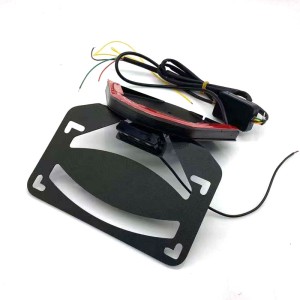 RP6630-1009B Motorcylce License Plate Holder LED lamp Rear license plate bracket for BMW S1000RR 2019-2022 BMW M1000RR 2021-2022 BMW S1000R 2021-2023