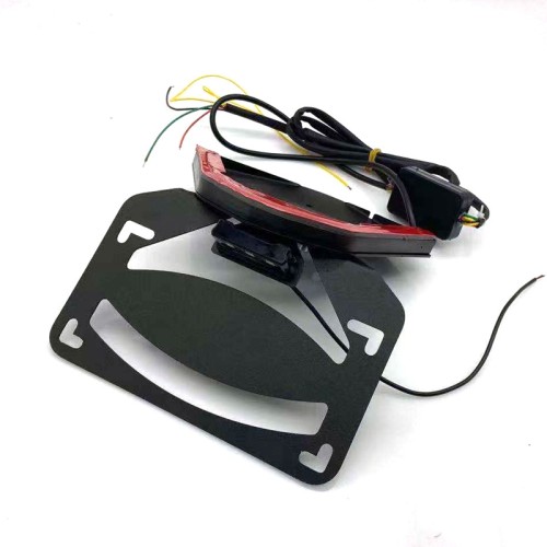 RP6630-1009B Motorcylce License Plate Holder LED lamp Rear license plate bracket for BMW S1000RR 2019-2022 BMW M1000RR 2021-2022 BMW S1000R 2021-2023