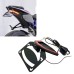 RP6630-1009B Motorcylce License Plate Holder LED lamp Rear license plate bracket for BMW S1000RR 2019-2022 BMW M1000RR 2021-2022 BMW S1000R 2021-2023