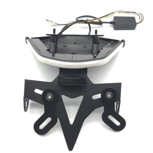 RP6630-1107B Motorcycle License plate holder with LED lighting for BMW S1000RR 2020-Later