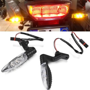RP6640-2057 Super Bright Universal Motorcycle Front Turn Signal Light for BMW C600 SPORT 2012 BMW F650GS (TWIN) 2008-2012 BMW F700GS 2012-2018 BMW F800GS 2008-2018