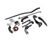 RP0420-2112B Motorcycle forward Controls Pegs Levers Linkages Kit Set Fit for Harley Dyna 2006-2017