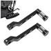 RP0430-1002B Motorcycle Heel Toe Gear Shift Levers Edge Cut Shift Pegs for Harley Davidson(all models)