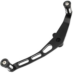 RP0430-1004B Motorcycle CNC Edge Cut Gear Shift Lever Panel Softer W/Shifter Pegs Footpegs Fit for Harley 750 500