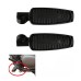 RP0440-1003B Motorcycle Foot Pegs 45 Degree Black for Harley Touring Softail Dyna Sportster