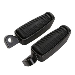 RP0440-1003B Motorcycle Foot Pegs 45 Degree Black for Harley Touring Softail Dyna Sportster