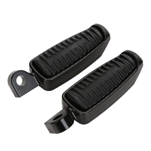 RP0440-1003B Motorcycle Foot Pegs 45 Degree Black for Harley Touring Softail Dyna Sportster